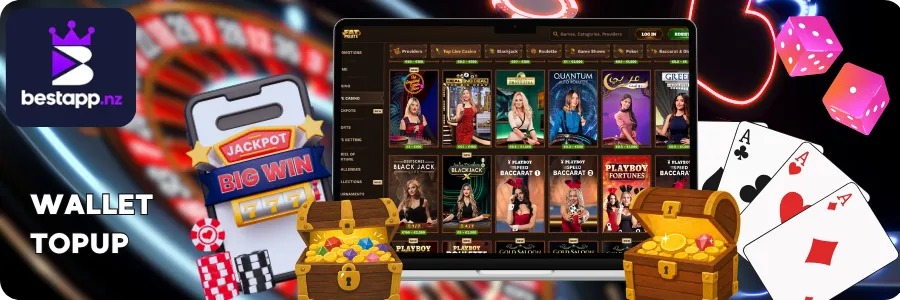 AllSlots five dollar wallet