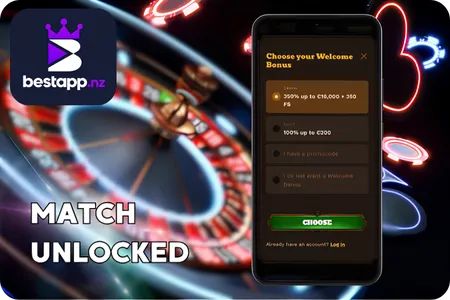 AllSlots first bonus at the entrance